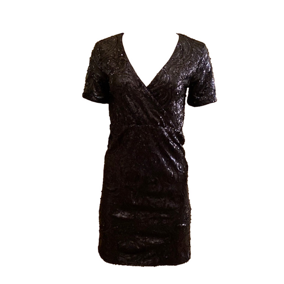 Francesca's Collections Dresses & Skirts - Sequin Short Sleeve Dress